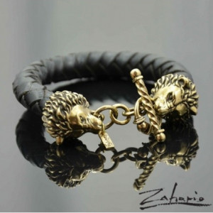 Bransoleta Lwy Brąz Zahario