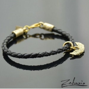 Bransoletka Małe Skrzydełka Brąz Zahario