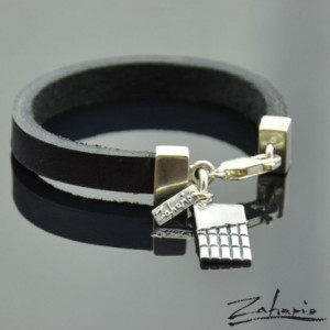 Bransoletka Czekolada Srebro Zahario