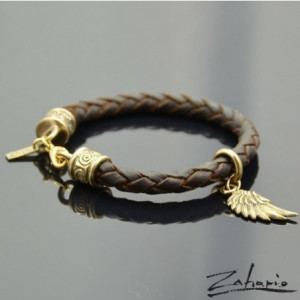 Bransoletka Skrzydełko Brąz Zahario