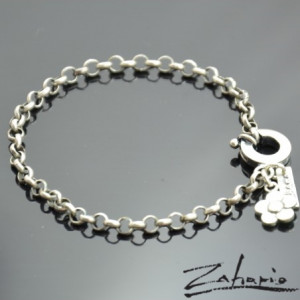 Bransoletka z Kwiatkiem Srebro Zahario