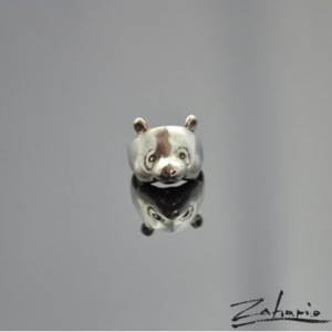 Pierścień Panda Srebro Zahario