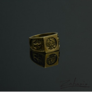 Pierścień Patriotyczny Brąz Zahario