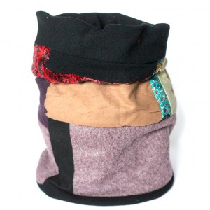 kolorowy damski patchworkowy komin