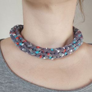 Naszyjnik rulon ECOetnica 003