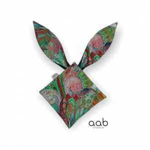 Szmatka sensoryczna z uszkami Akwarela (424250)