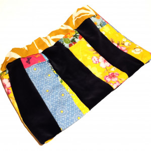 Komin patchworkowy  kolorowy folkowy