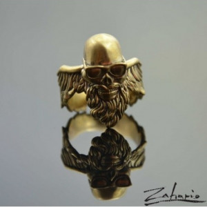 Pierścień Jeździec Północy Brąz Zahario