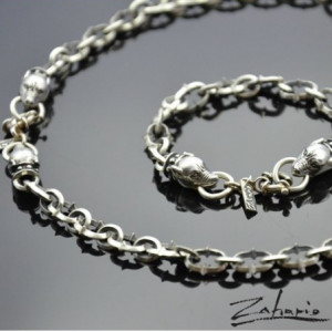 Komplet Wilki Srebro Zahario