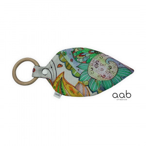 Szeleszczący gryzak Akwarela (liść) (424270)