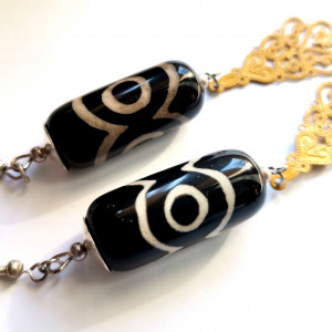 Kolczyki w afrykańskim stylu