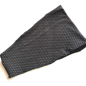 Szeroka opaska w kropki