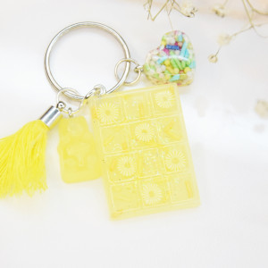 Brelok Czekolada - ananasowa