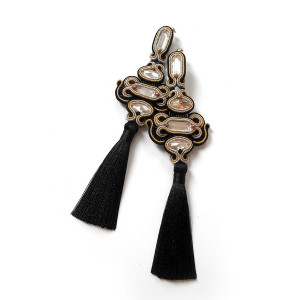 KOLCZYKI SUTASZ WIECZOROWE chwosty