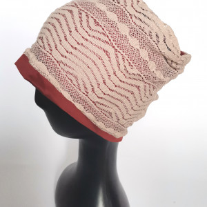 Opaska koronkowa szeroka wiosenna