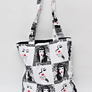 Torba na zakupy Shopperka eko torba, siatka na zakupy, torba zakupowa szoperka kobieta