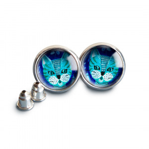 Turkusowy kot wkrętki